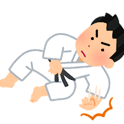 受け身のイラスト